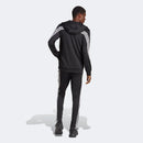 Agasalho Adidas 3 Listras Masculino - Preto+Branco